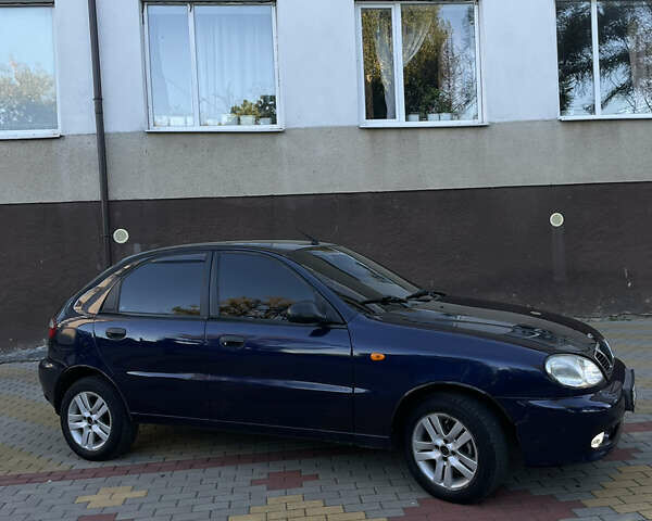 Синий Дэу Ланос, объемом двигателя 1.5 л и пробегом 200 тыс. км за 2300 $, фото 2 на Automoto.ua