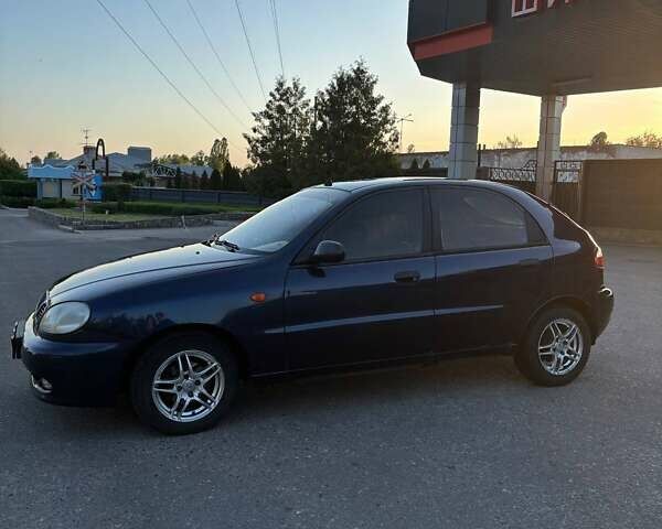 Синий Дэу Ланос, объемом двигателя 1.5 л и пробегом 195 тыс. км за 2700 $, фото 7 на Automoto.ua