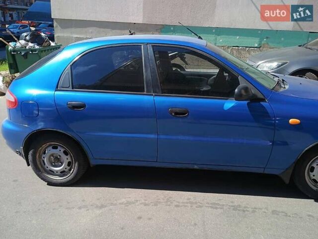 Синий Дэу Ланос, объемом двигателя 1.5 л и пробегом 335 тыс. км за 1900 $, фото 6 на Automoto.ua