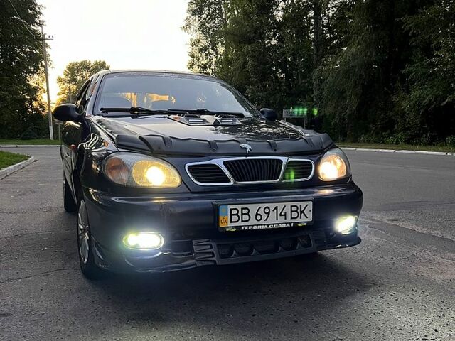 Синий Дэу Ланос, объемом двигателя 1.5 л и пробегом 90 тыс. км за 1600 $, фото 2 на Automoto.ua