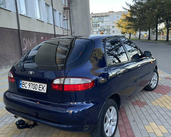 Синий Дэу Ланос, объемом двигателя 1.5 л и пробегом 200 тыс. км за 2300 $, фото 3 на Automoto.ua
