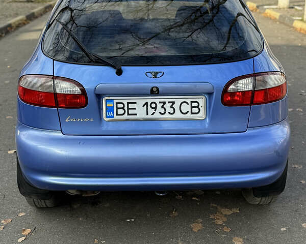 Синий Дэу Ланос, объемом двигателя 1.5 л и пробегом 182 тыс. км за 2700 $, фото 22 на Automoto.ua