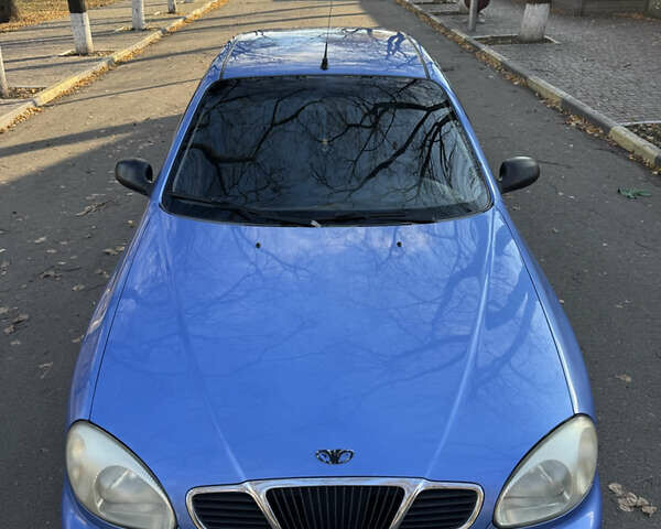 Синий Дэу Ланос, объемом двигателя 1.5 л и пробегом 182 тыс. км за 2700 $, фото 10 на Automoto.ua