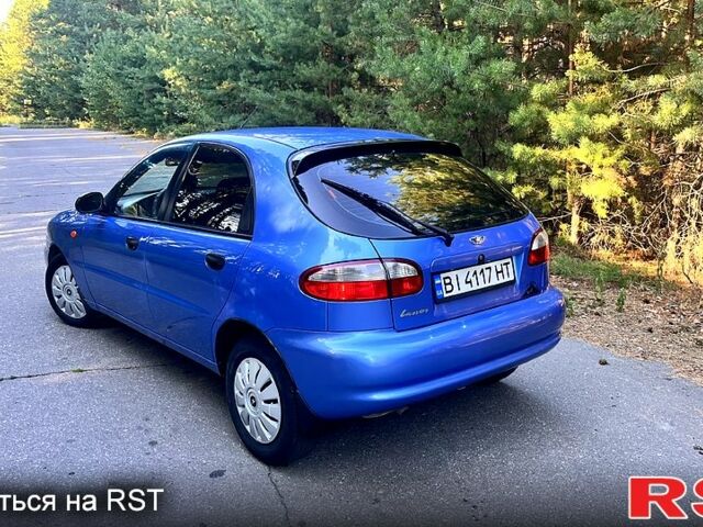 Синій Деу Ланос, об'ємом двигуна 1.5 л та пробігом 223 тис. км за 3500 $, фото 1 на Automoto.ua