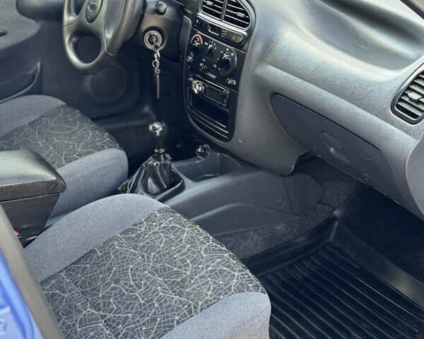 Синий Дэу Ланос, объемом двигателя 1.5 л и пробегом 182 тыс. км за 2700 $, фото 17 на Automoto.ua