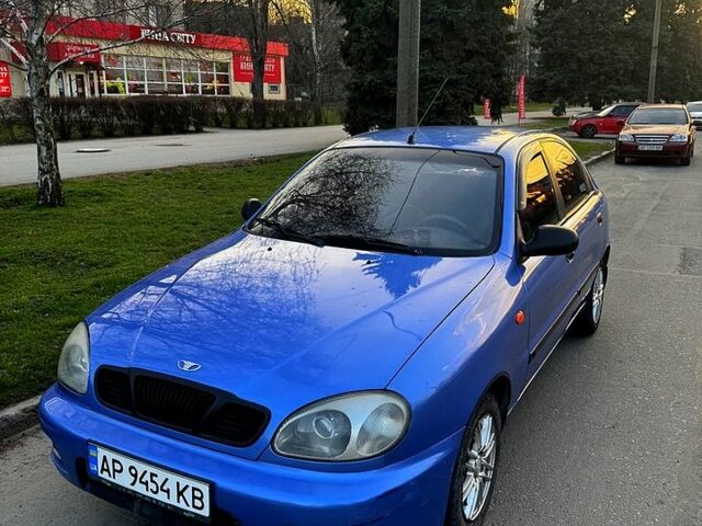 Синий Дэу Ланос, объемом двигателя 1.5 л и пробегом 280 тыс. км за 2600 $, фото 4 на Automoto.ua