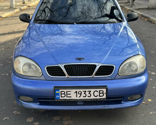 Синий Дэу Ланос, объемом двигателя 1.5 л и пробегом 182 тыс. км за 2700 $, фото 23 на Automoto.ua