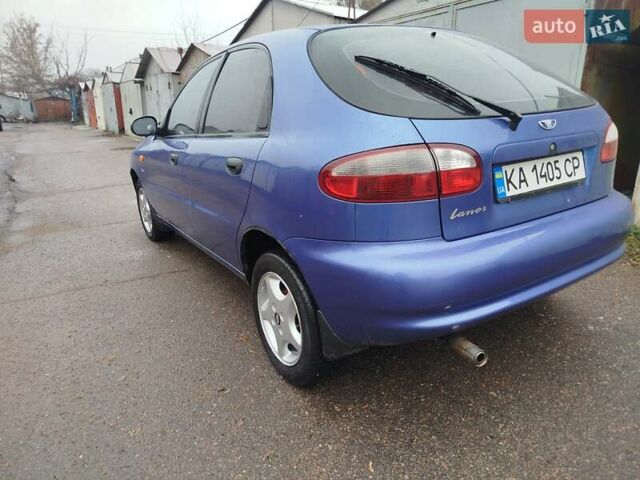Синий Дэу Ланос, объемом двигателя 1.5 л и пробегом 233 тыс. км за 2600 $, фото 5 на Automoto.ua