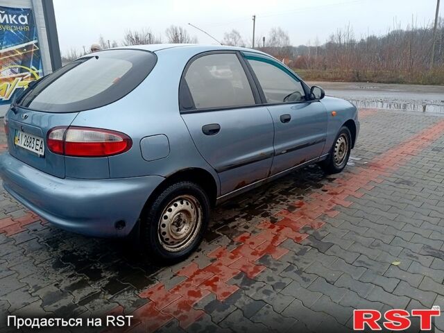 Синий Дэу Ланос, объемом двигателя 1.5 л и пробегом 220 тыс. км за 2000 $, фото 3 на Automoto.ua