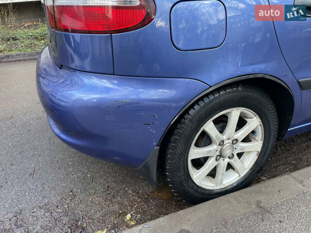 Синий Дэу Ланос, объемом двигателя 1.5 л и пробегом 85 тыс. км за 3700 $, фото 6 на Automoto.ua