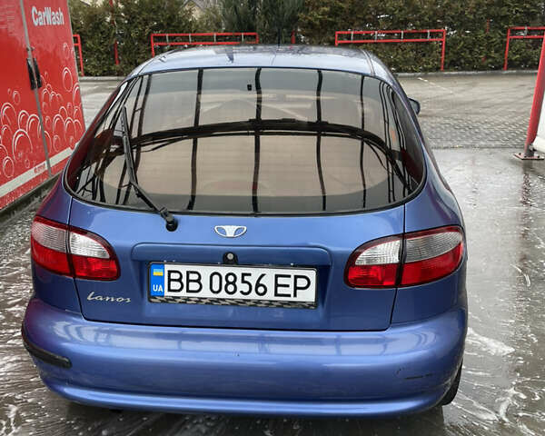 Синий Дэу Ланос, объемом двигателя 1.5 л и пробегом 85 тыс. км за 3700 $, фото 5 на Automoto.ua