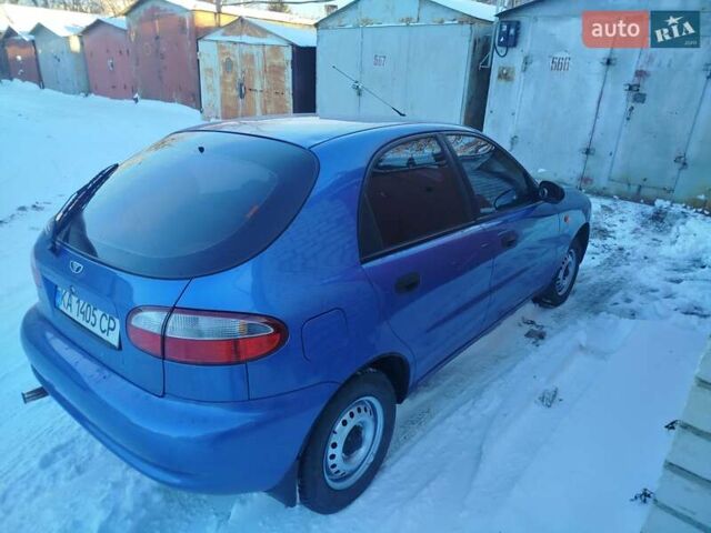 Синий Дэу Ланос, объемом двигателя 1.5 л и пробегом 233 тыс. км за 2550 $, фото 7 на Automoto.ua