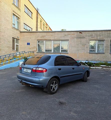Синий Дэу Ланос, объемом двигателя 1.5 л и пробегом 169 тыс. км за 3200 $, фото 1 на Automoto.ua