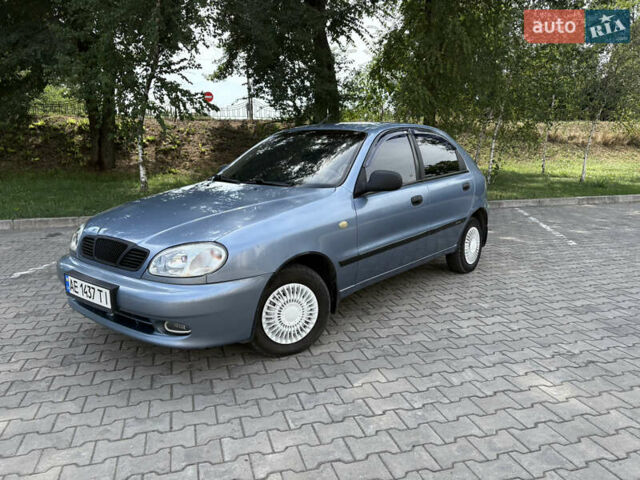 Синий Дэу Ланос, объемом двигателя 1.5 л и пробегом 203 тыс. км за 3000 $, фото 1 на Automoto.ua