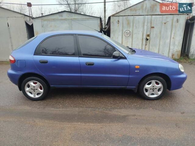 Синий Дэу Ланос, объемом двигателя 1.5 л и пробегом 233 тыс. км за 2600 $, фото 10 на Automoto.ua
