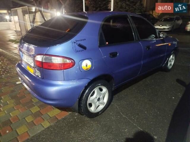 Синій Деу Ланос, об'ємом двигуна 1.5 л та пробігом 230 тис. км за 2150 $, фото 4 на Automoto.ua