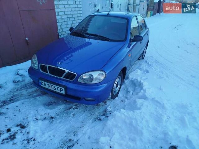 Синий Дэу Ланос, объемом двигателя 1.5 л и пробегом 233 тыс. км за 2550 $, фото 8 на Automoto.ua