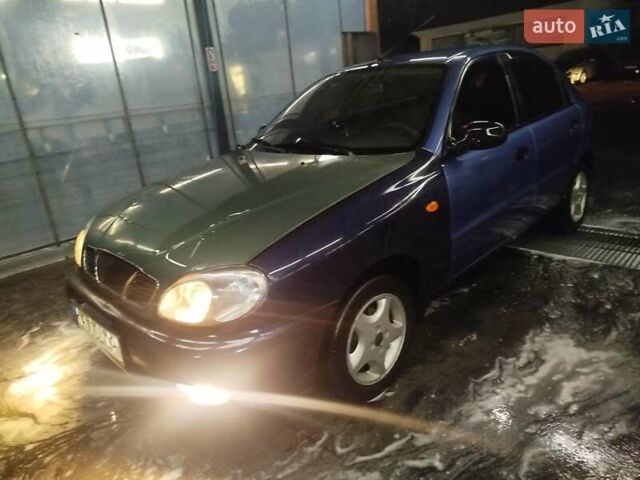 Синий Дэу Ланос, объемом двигателя 1.5 л и пробегом 230 тыс. км за 2150 $, фото 3 на Automoto.ua
