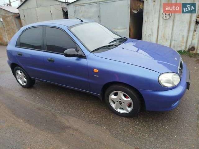 Синий Дэу Ланос, объемом двигателя 1.5 л и пробегом 233 тыс. км за 2600 $, фото 7 на Automoto.ua
