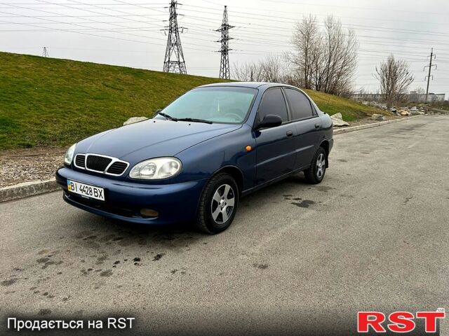 Синий Дэу Ланос, объемом двигателя 1.5 л и пробегом 0 тыс. км за 2600 $, фото 3 на Automoto.ua