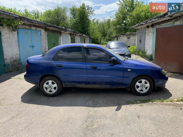 Дэу Ланос 1998 в Днепре (Днепропетровске) на Automoto.ua Синий Дэу Ланос, объемом двигателя 1.5 л и пробегом 313 тыс. км за 1800 $, фото 1 на Automoto.ua