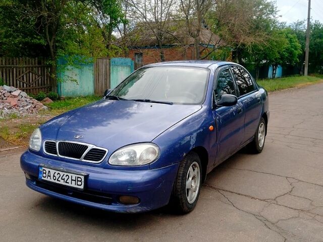 Синий Дэу Ланос, объемом двигателя 1.5 л и пробегом 0 тыс. км за 1500 $, фото 1 на Automoto.ua