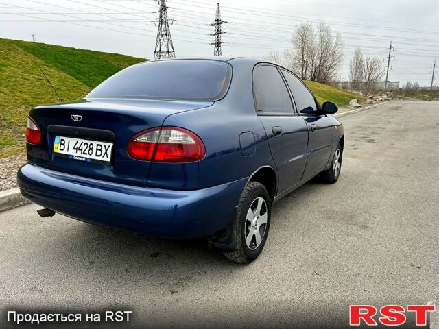 Синий Дэу Ланос, объемом двигателя 1.5 л и пробегом 0 тыс. км за 2600 $, фото 2 на Automoto.ua