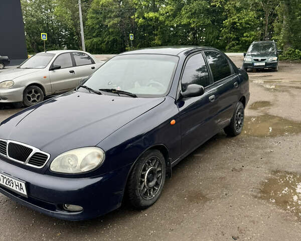 Синій Деу Ланос, об'ємом двигуна 1.5 л та пробігом 360 тис. км за 1500 $, фото 1 на Automoto.ua