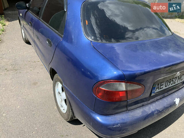 Дэу Ланос 1998 в Днепре (Днепропетровске) на Automoto.ua Синий Дэу Ланос, объемом двигателя 1.5 л и пробегом 313 тыс. км за 1800 $, фото 6 на Automoto.ua
