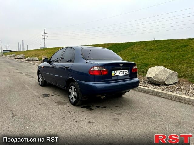 Синий Дэу Ланос, объемом двигателя 1.5 л и пробегом 0 тыс. км за 2600 $, фото 5 на Automoto.ua