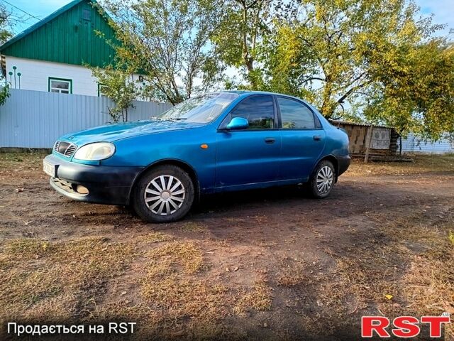 Дэу Ланос 1998 в Васильковке на Automoto.ua Синий Дэу Ланос, объемом двигателя 1.5 л и пробегом 290 тыс. км за 1300 $, фото 1 на Automoto.ua