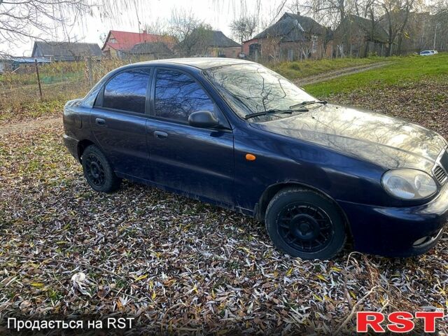 Синий Дэу Ланос, объемом двигателя 1.5 л и пробегом 375 тыс. км за 1750 $, фото 9 на Automoto.ua