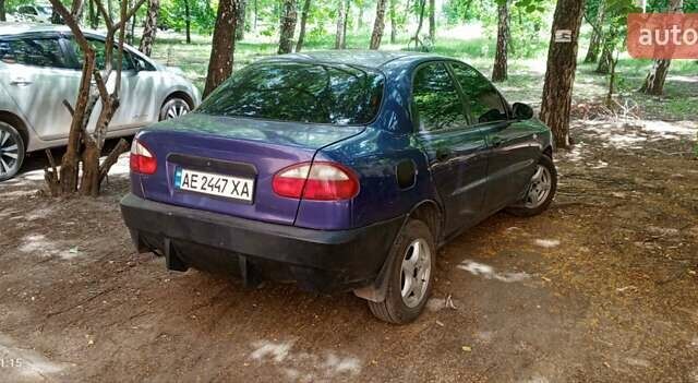Синій Деу Ланос, об'ємом двигуна 1.5 л та пробігом 266 тис. км за 2000 $, фото 4 на Automoto.ua