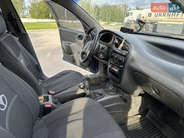 Синий Дэу Ланос, объемом двигателя 1.5 л и пробегом 239 тыс. км за 1600 $, фото 19 на Automoto.ua
