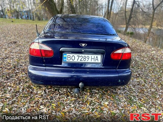 Синий Дэу Ланос, объемом двигателя 1.5 л и пробегом 375 тыс. км за 1750 $, фото 8 на Automoto.ua
