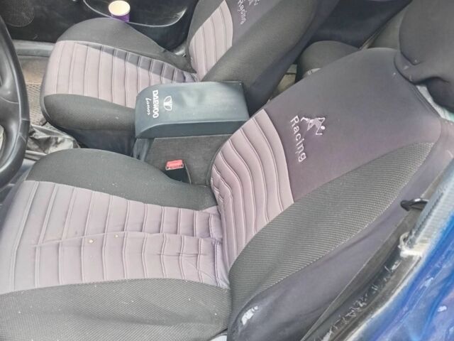 Синий Дэу Ланос, объемом двигателя 1.5 л и пробегом 180 тыс. км за 650 $, фото 2 на Automoto.ua