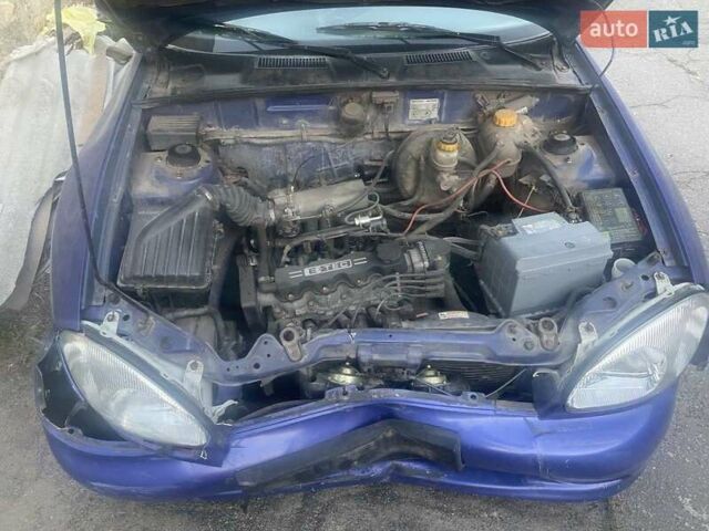 Синий Дэу Ланос, объемом двигателя 1.5 л и пробегом 315 тыс. км за 1300 $, фото 3 на Automoto.ua