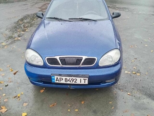 Синий Дэу Ланос, объемом двигателя 1.5 л и пробегом 180 тыс. км за 650 $, фото 4 на Automoto.ua