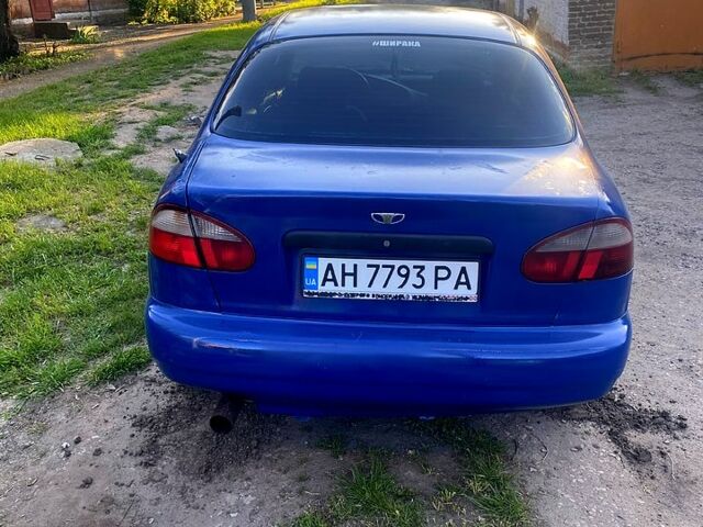 Синий Дэу Ланос, объемом двигателя 1.5 л и пробегом 250 тыс. км за 999 $, фото 3 на Automoto.ua