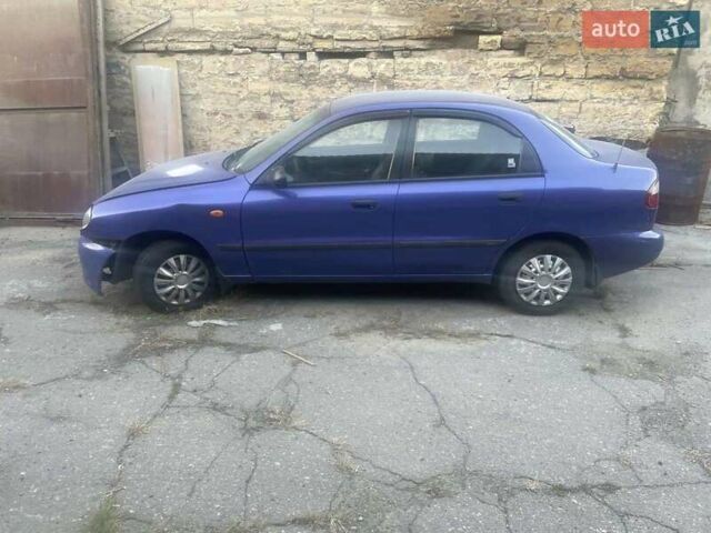 Синий Дэу Ланос, объемом двигателя 1.5 л и пробегом 315 тыс. км за 1300 $, фото 10 на Automoto.ua