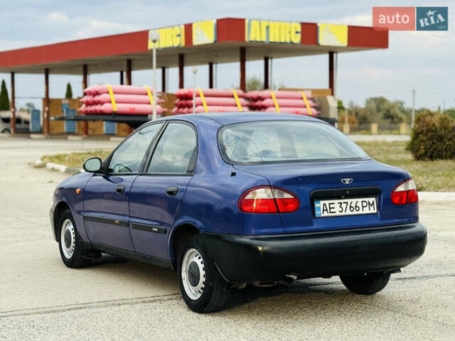 Синий Дэу Ланос, объемом двигателя 1.5 л и пробегом 145 тыс. км за 1400 $, фото 6 на Automoto.ua
