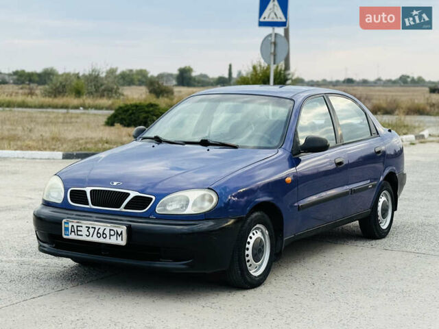 Синий Дэу Ланос, объемом двигателя 1.5 л и пробегом 145 тыс. км за 1400 $, фото 3 на Automoto.ua