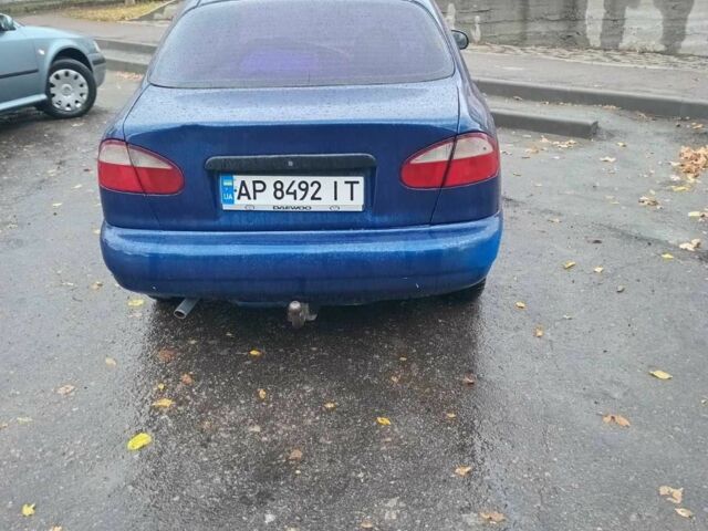 Синий Дэу Ланос, объемом двигателя 1.5 л и пробегом 180 тыс. км за 650 $, фото 5 на Automoto.ua