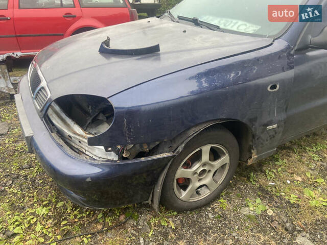 Синий Дэу Ланос, объемом двигателя 1.6 л и пробегом 250 тыс. км за 890 $, фото 27 на Automoto.ua