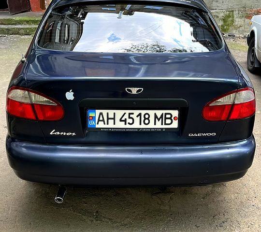 Синий Дэу Ланос, объемом двигателя 1.5 л и пробегом 0 тыс. км за 2550 $, фото 4 на Automoto.ua