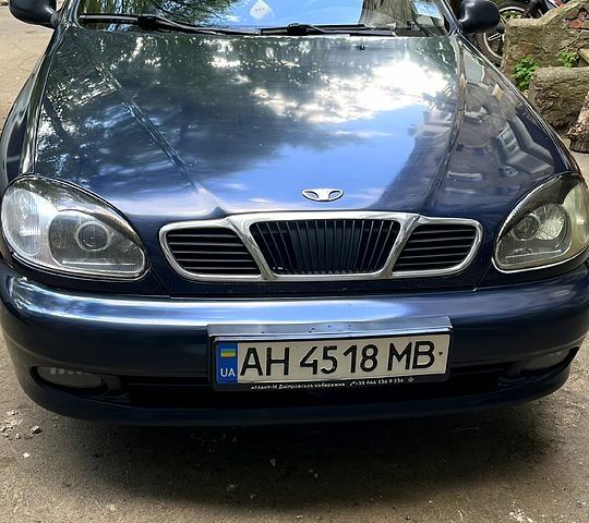 Синий Дэу Ланос, объемом двигателя 1.5 л и пробегом 0 тыс. км за 2550 $, фото 3 на Automoto.ua