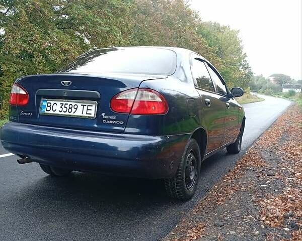 Синий Дэу Ланос, объемом двигателя 1.5 л и пробегом 400 тыс. км за 1550 $, фото 11 на Automoto.ua