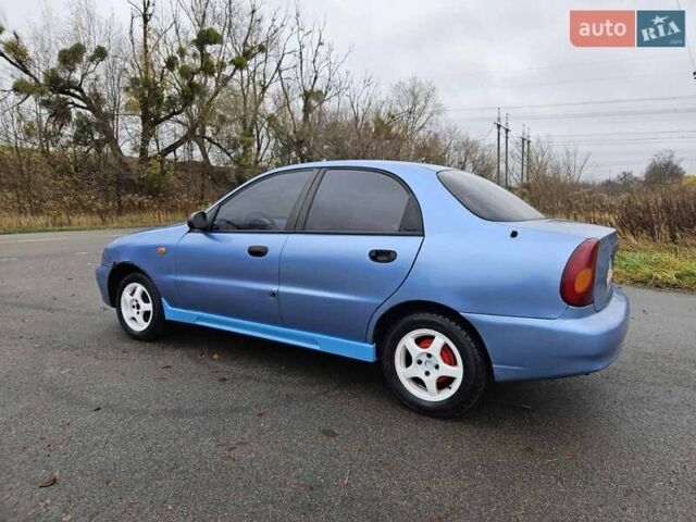 Синій Деу Ланос, об'ємом двигуна 1.6 л та пробігом 371 тис. км за 1800 $, фото 5 на Automoto.ua