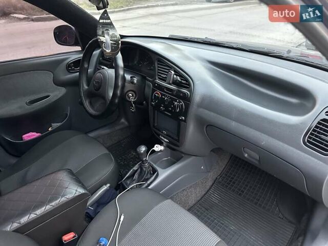 Синий Дэу Ланос, объемом двигателя 1.5 л и пробегом 325 тыс. км за 2700 $, фото 16 на Automoto.ua