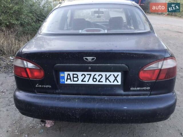 Синий Дэу Ланос, объемом двигателя 1.5 л и пробегом 600 тыс. км за 1200 $, фото 6 на Automoto.ua